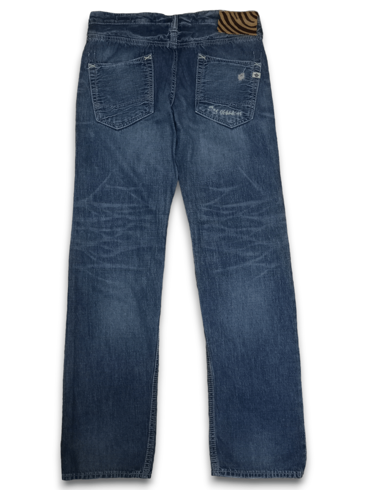 Japanese Brand Vintage Japanese Brand Union Made Distressed Loose Jeans Size US 31 - 2 Thumbnail