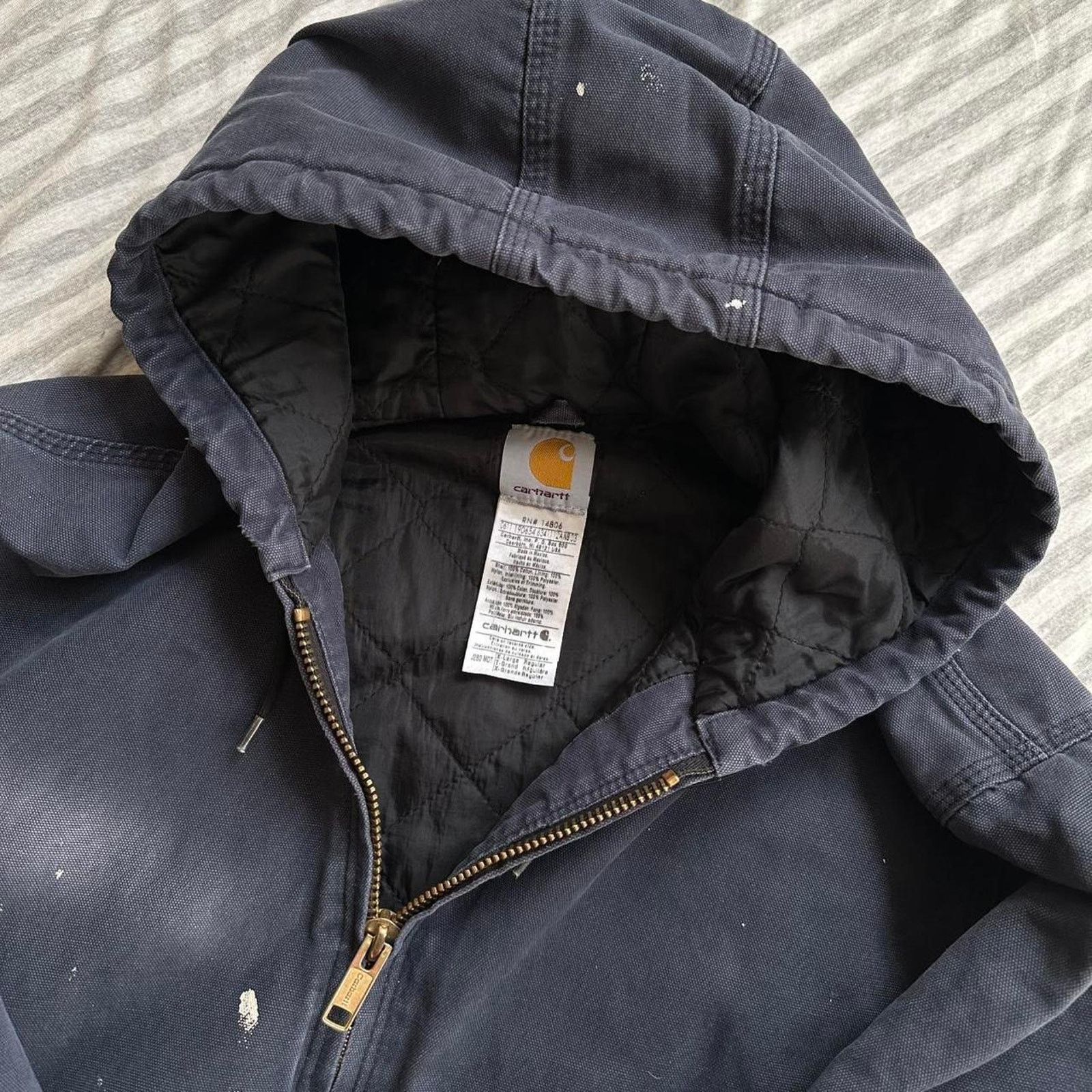 Carhartt Vintage Oversized Painter Carhartt Hooded J280 Work Jacket Size US XL / EU 56 / 4 - 6 Thumbnail