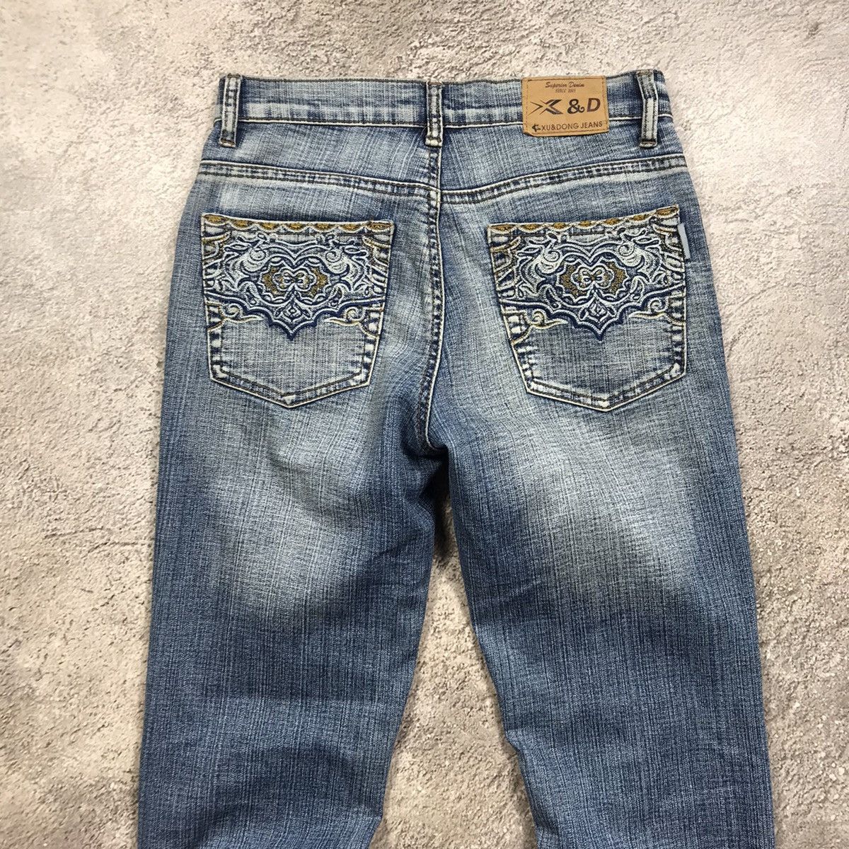 Vintage Vintage 90s Distressed Baggy Jeans Thrashed Grunge Skate 25 Size 25" / US 0 / IT 36 - 5 Thumbnail