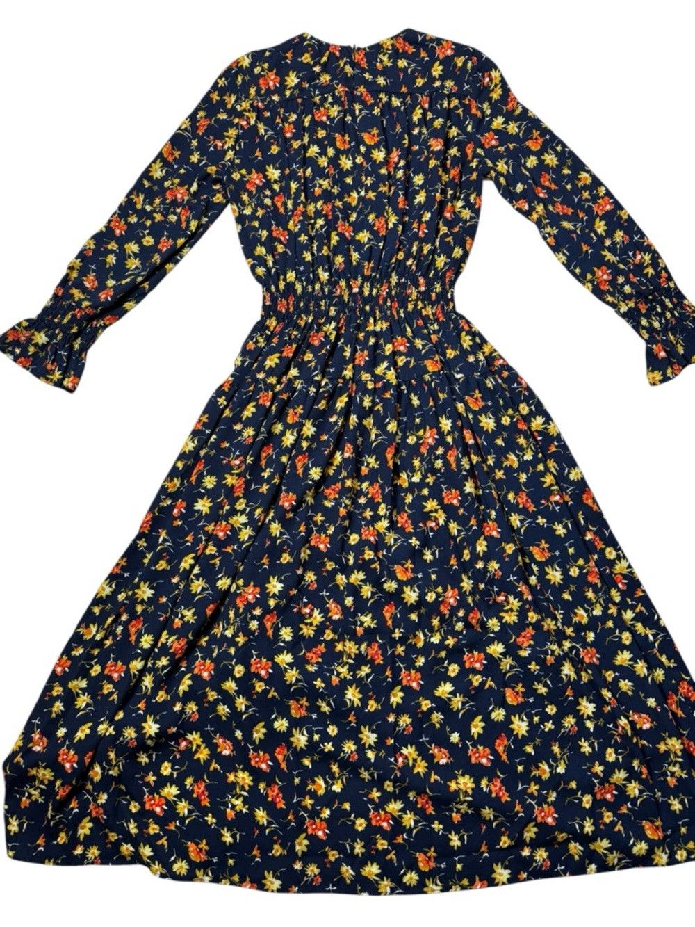 Other Victor Alfaro Watercolor Floral Long Sleeve Midi Dress Size Size M / US 6-8 / IT 42-44 - 3 Thumbnail