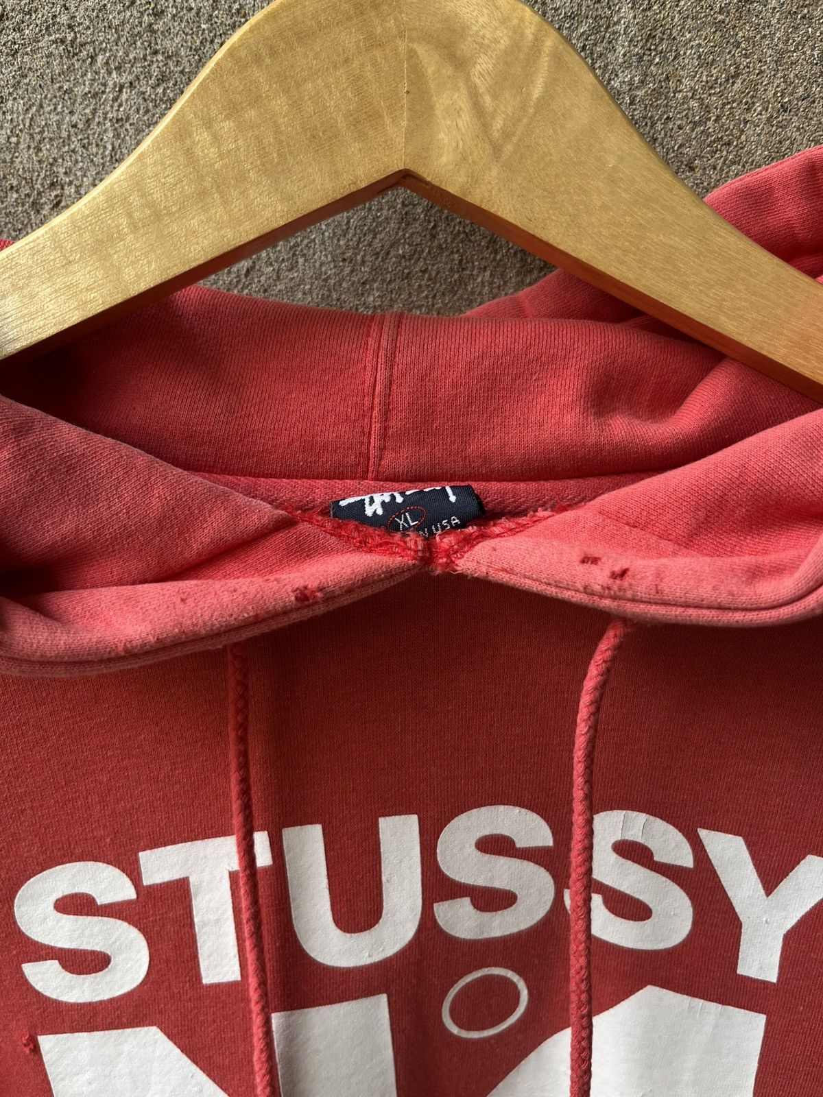 Stussy Vintage stussy hoodie N4 Size US XL / EU 56 / 4 - 8 Thumbnail