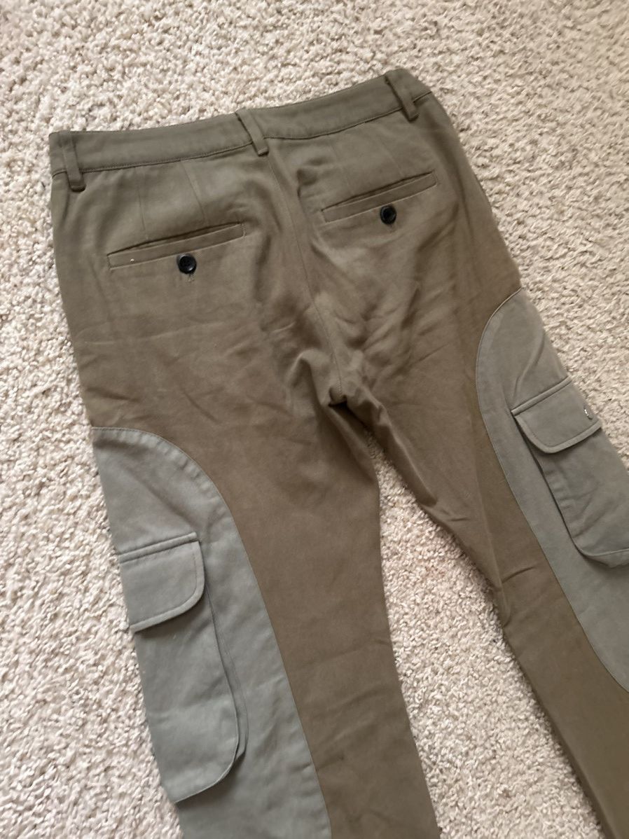 Designer VALE LIVES Cargo Zip Fly Pants Streetwear Size US 30 / EU 46 - 4 Thumbnail