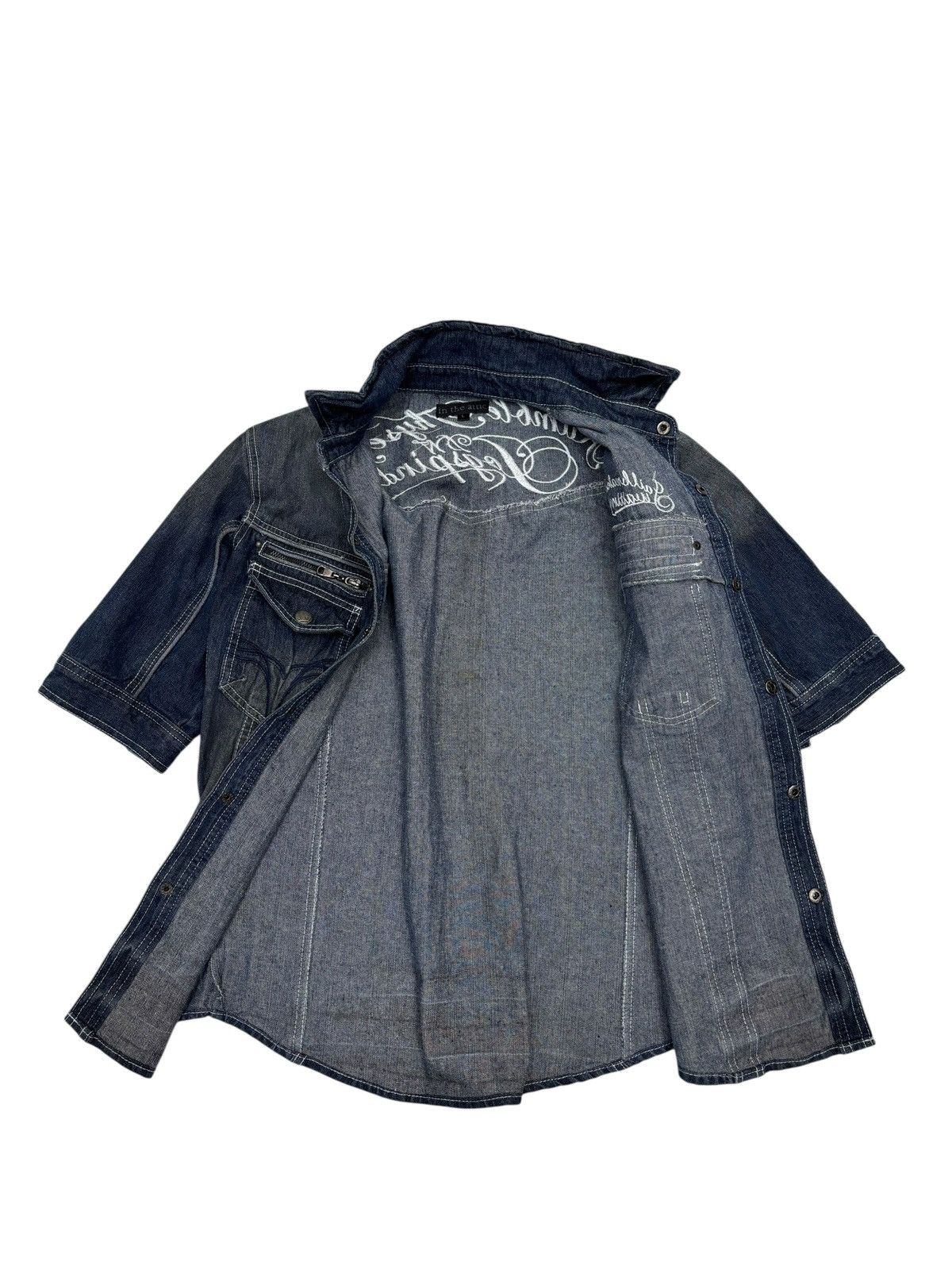 In The Attic IN THE ATTIC PUNK DENIM SHIRT Size US S / EU 44-46 / 1 - 4 Thumbnail