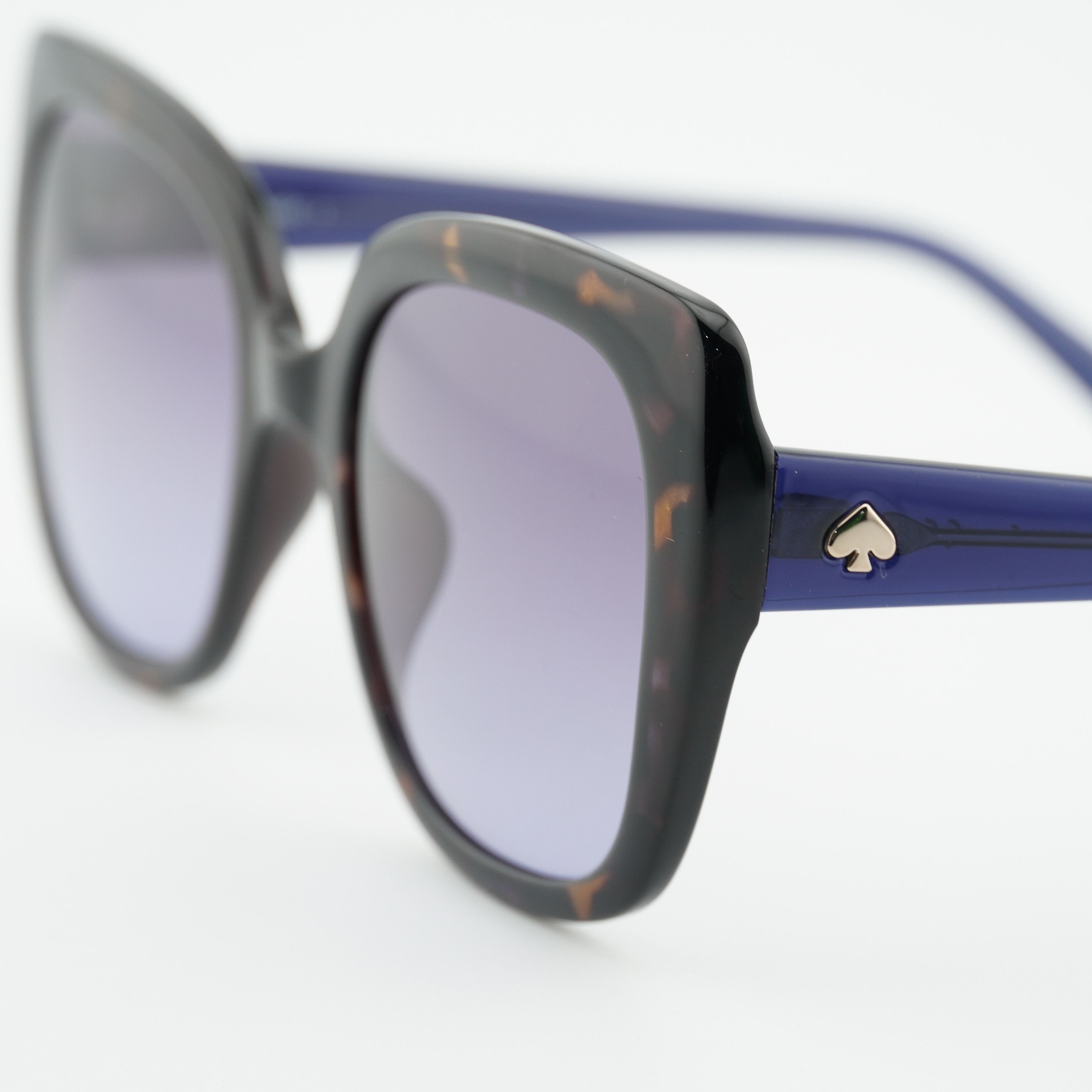 Kate Spade Kate Spade SHAINA/O/S 0JBW GB Sunglasses Havana Square Frame Size ONE SIZE - 2 Thumbnail