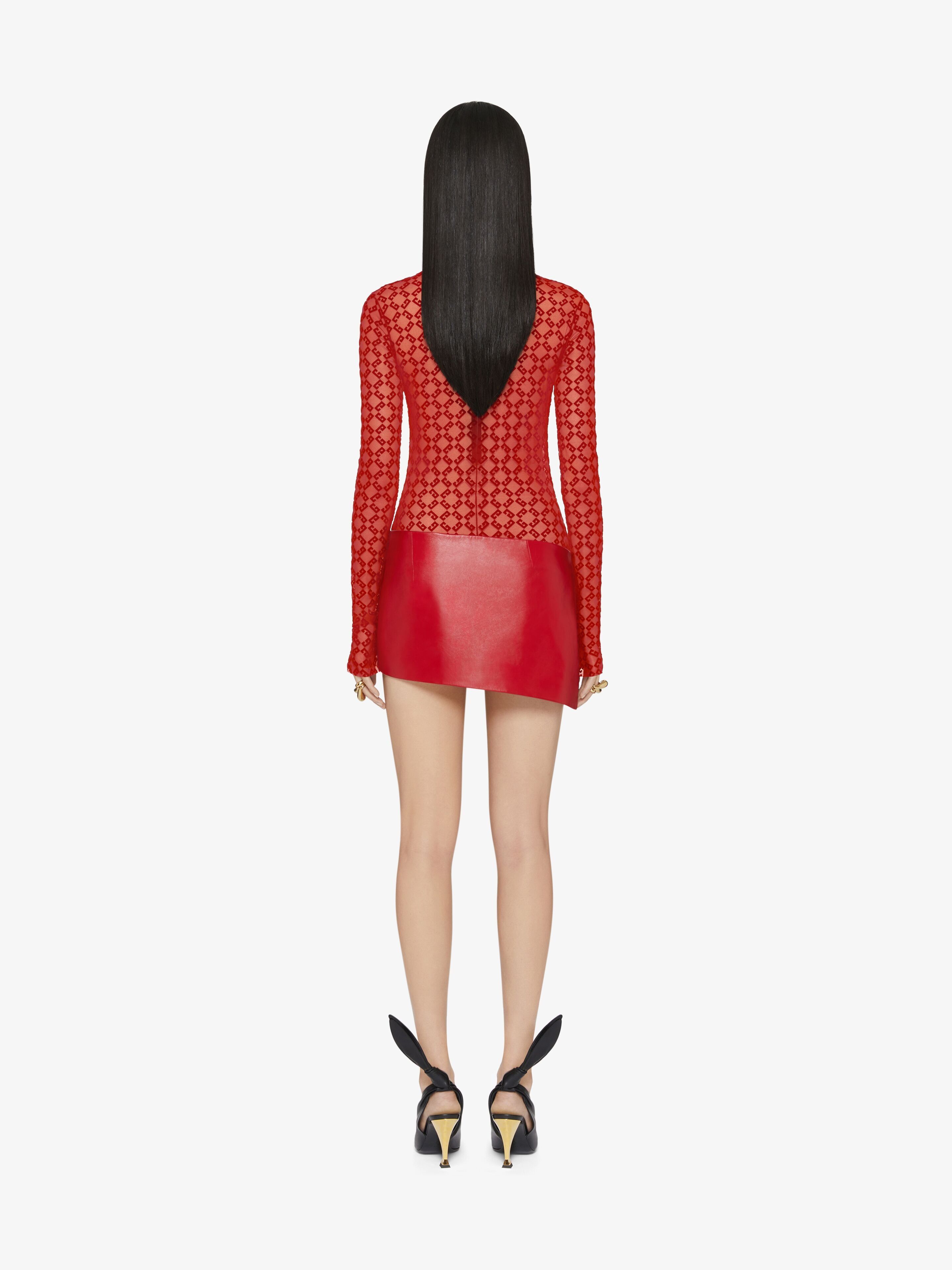 Givenchy oc11z0725 Underwear Bodysuit in Red Size M / US 6-8 / IT 42-44 - 4 Thumbnail