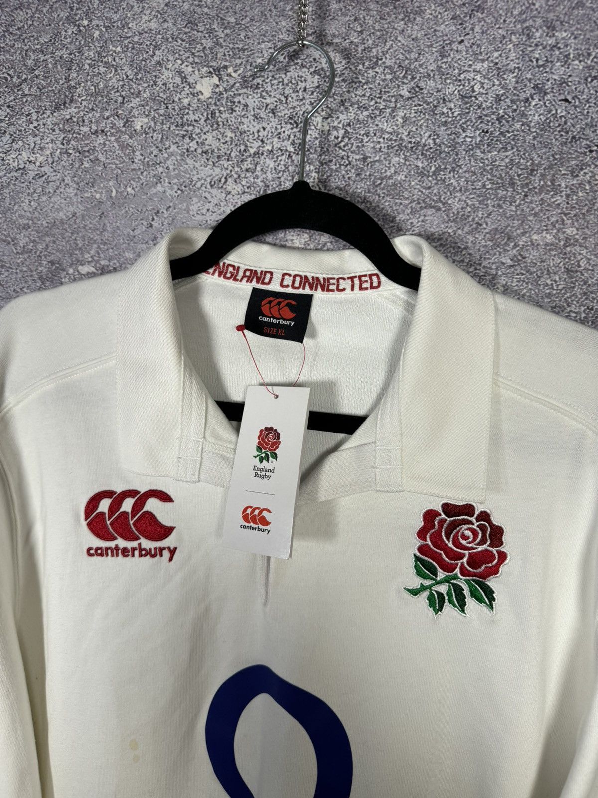 Canterbury of New Zealand NWT England Rugby Union Team Shirt Jersey Canterbury Size US XL / EU 56 / 4 - 8 Thumbnail