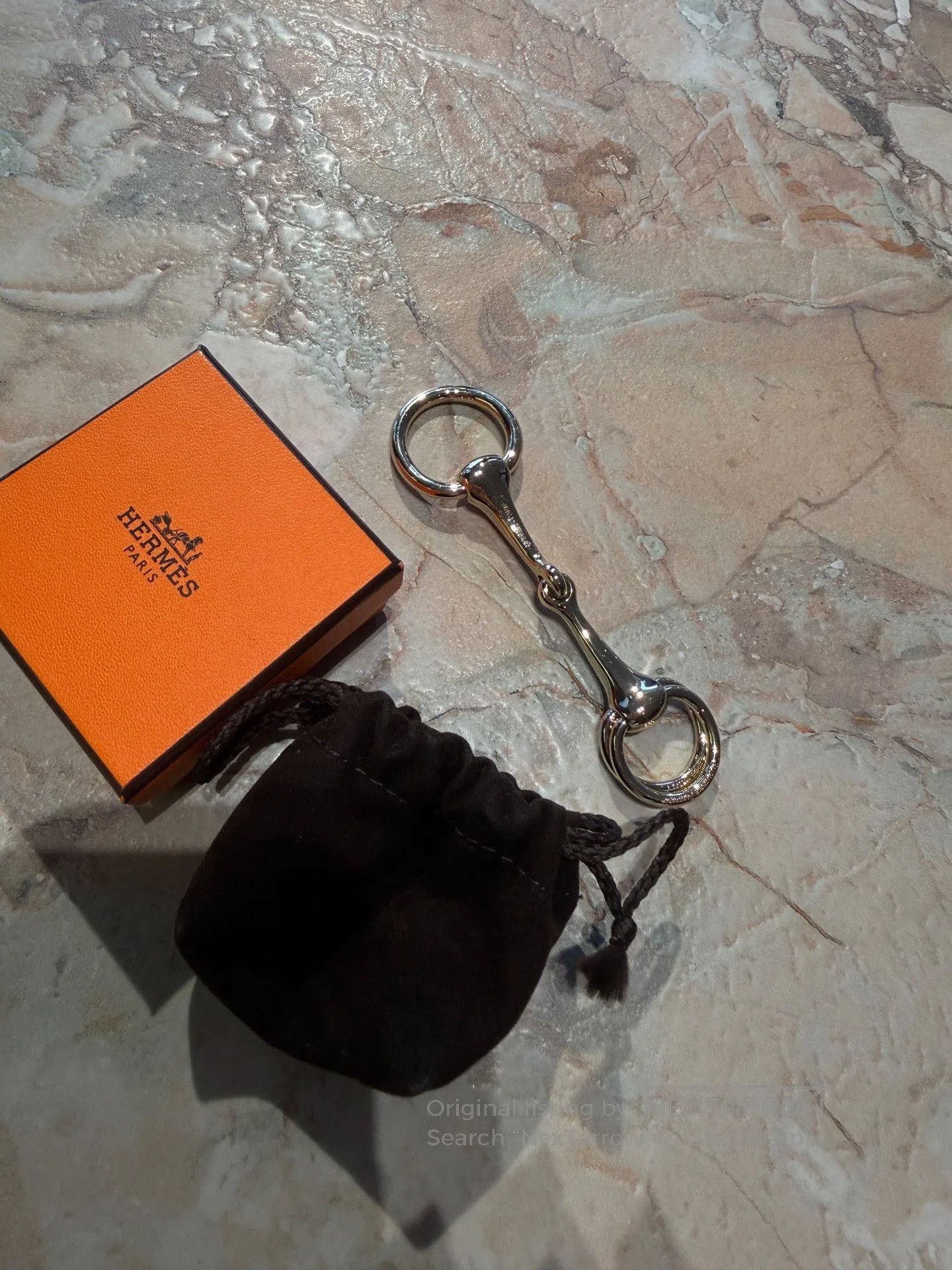 Hermes Hermes Mors Gold Scarf Buckle. Size ONE SIZE - 1 Thumbnail