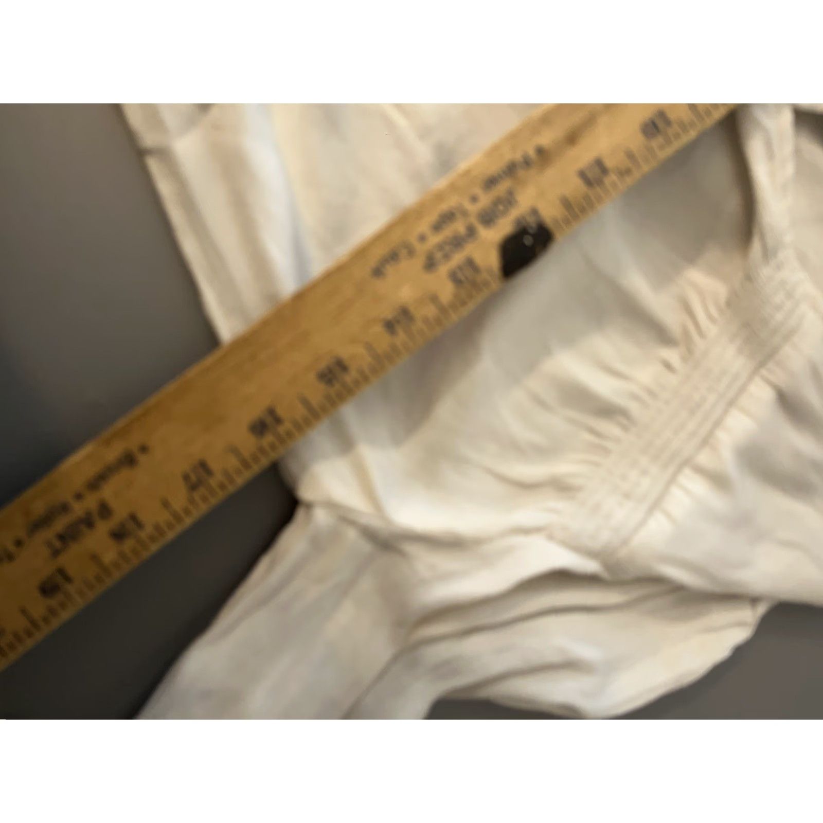 Banana Republic Banana Republic Blouse Shirt Women V Neck Long Sleeve Ivory PXS Petite Size XS / US 0-2 / IT 36-38 - 4 Thumbnail