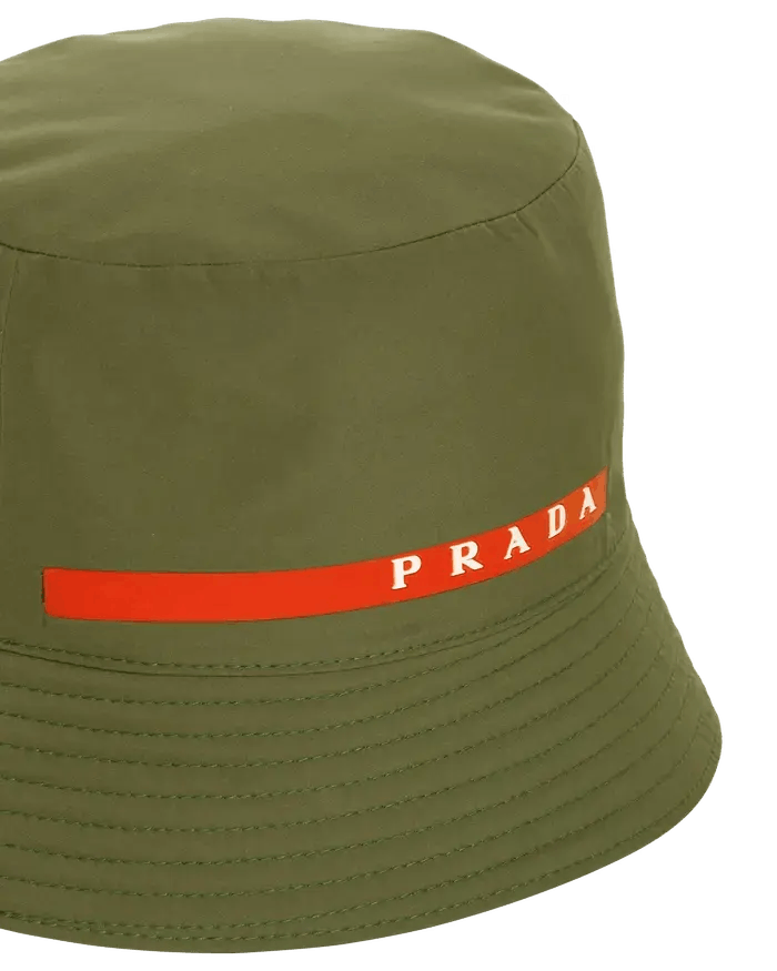 Prada o1mt1gz0325 Size: M / Bucket Hat / Cap in Olive Green Size ONE SIZE - 2 Thumbnail