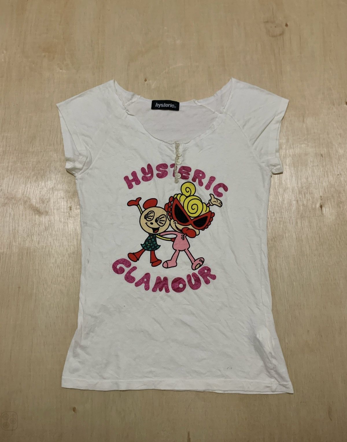 Hysteric Glamour × Japanese Brand Hysteric Glamour button up Tshirt Size ONE SIZE - 1 Thumbnail