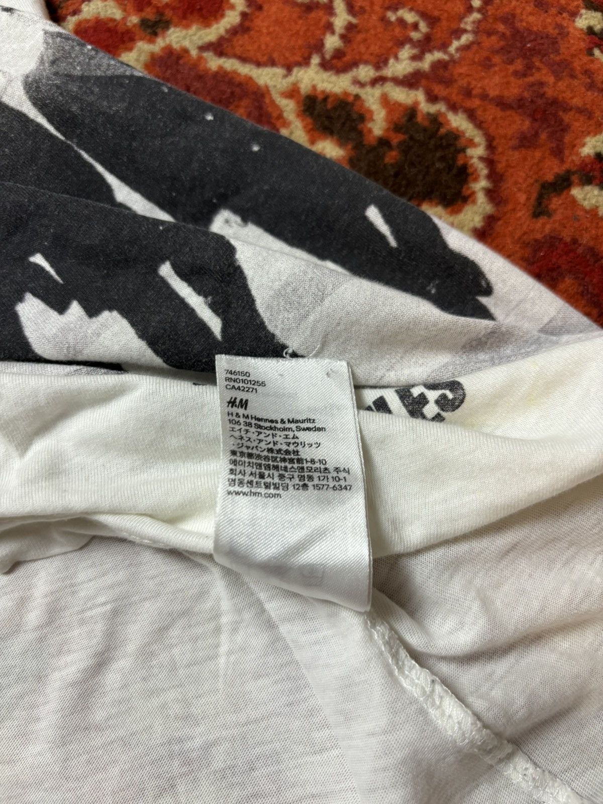 Designer × H&M × Vintage VINTAGE THE BEATLES PHOTO TEE SINCE 1964 VERY RARE Size XS / US 0-2 / IT 36-38 - 7 Thumbnail