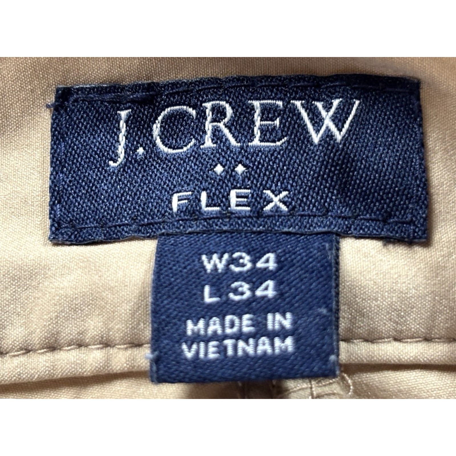J.Crew J. Crew Flex Pants Mens 36 Tan Slim Tech Performance Preppy Chino Size US 36 / EU 52 - 5 Thumbnail