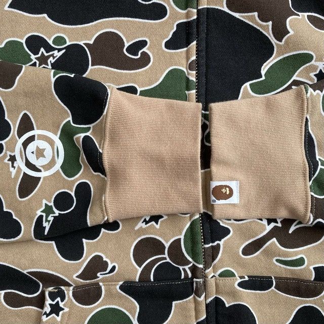 Bape BAPE Sta camo Shark Full Zip Hoodie a bathing ape star Size US M / EU 48-50 / 2 - 6 Thumbnail