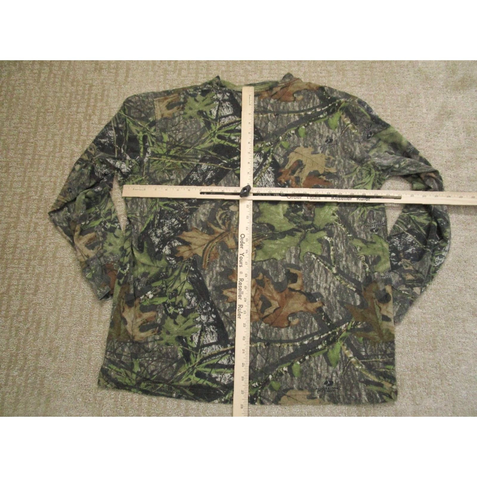 Russell Athletic VINTAGE Russell Outdoors Shirt Men L Brown Camouflage Long Sleeve Mossy Oak Y2K Size US L / EU 52-54 / 3 - 5 Thumbnail