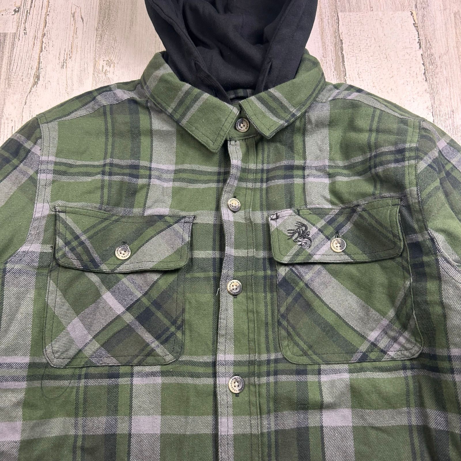 Legendary Goods Legendary Whitetails Men's Maplewood Hooded Shirt Jacket Size US M / EU 48-50 / 2 - 4 Thumbnail