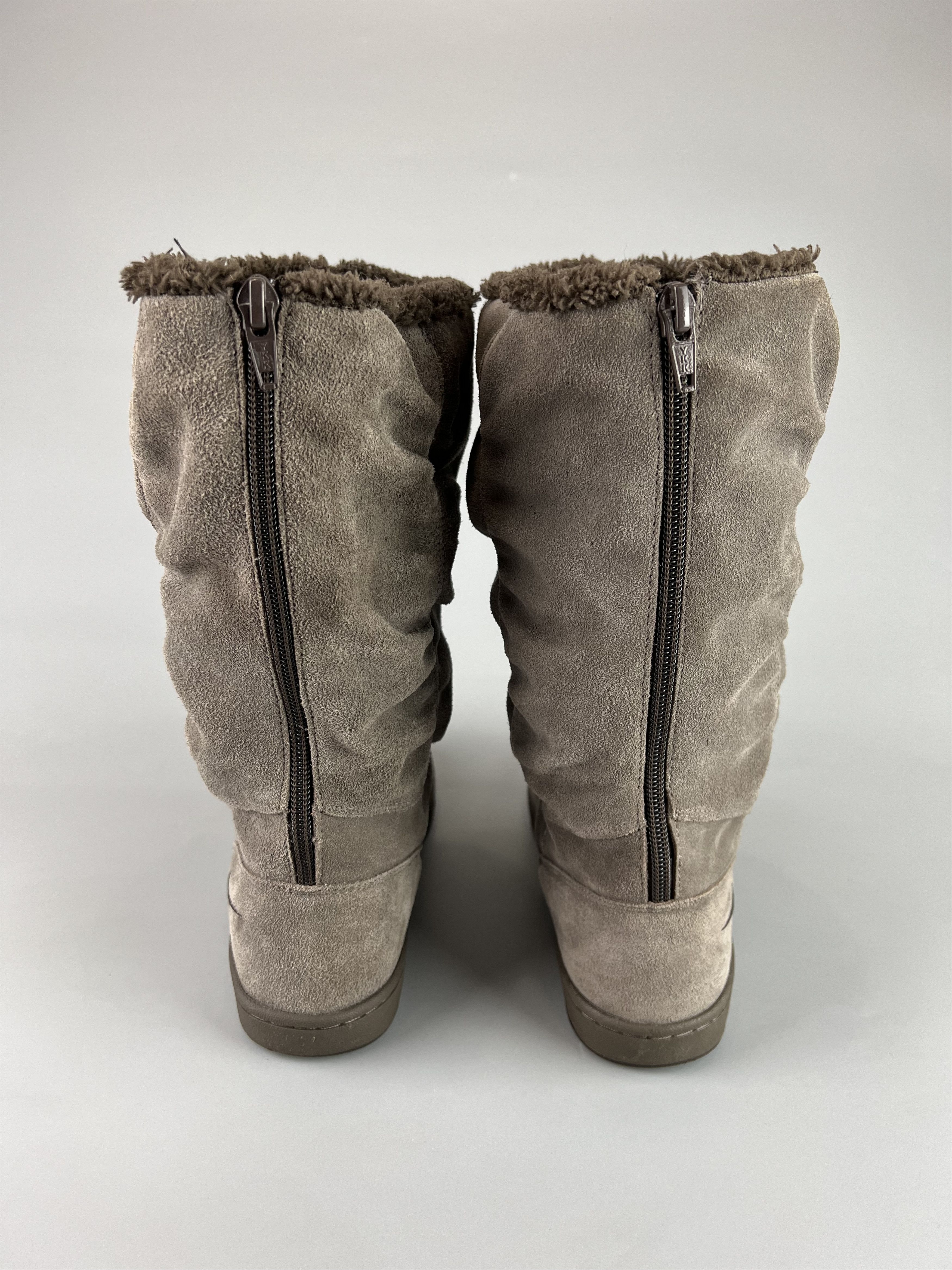 Nike 2011 Nike Brown Suede Boot Sneaker Hoodie Size US 6.5 / IT 36.5 - 3 Thumbnail