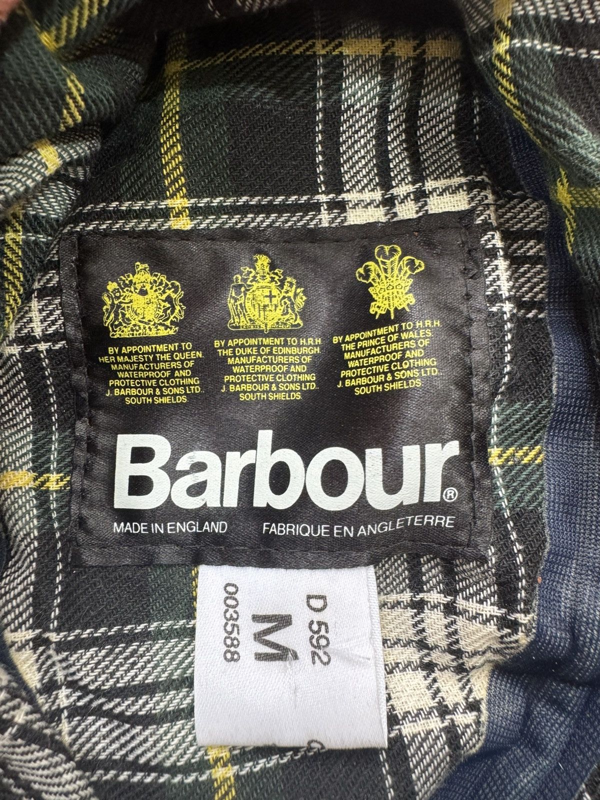 Barbour vintage cap hat Barbour Waxed Size ONE SIZE - 7 Thumbnail