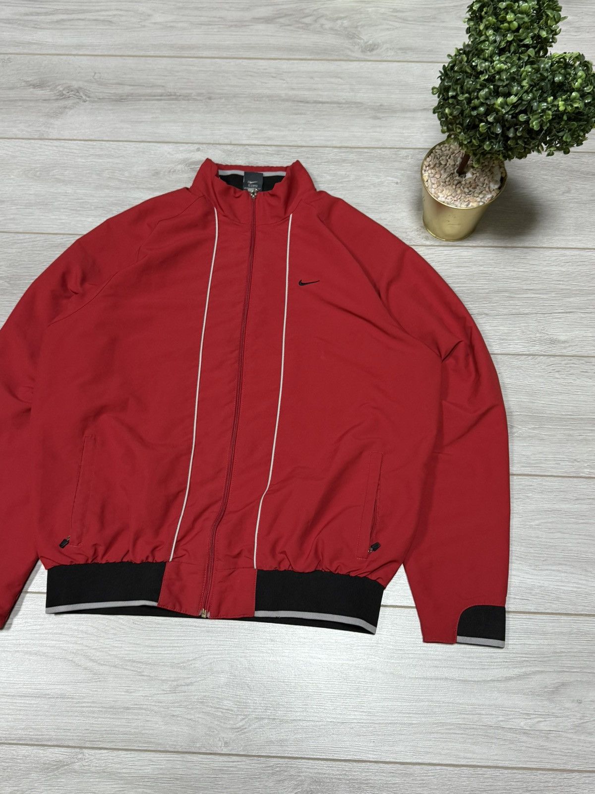 Nike Nike court vintage zip windbreaker track jacket nike fit Size US XL / EU 56 / 4 - 5 Thumbnail