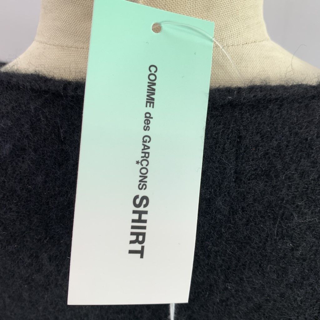 Comme des Garcons SHIRT Sweater V Neck Wool V Neck Black Size US S / EU 44-46 / 1 - 3 Thumbnail