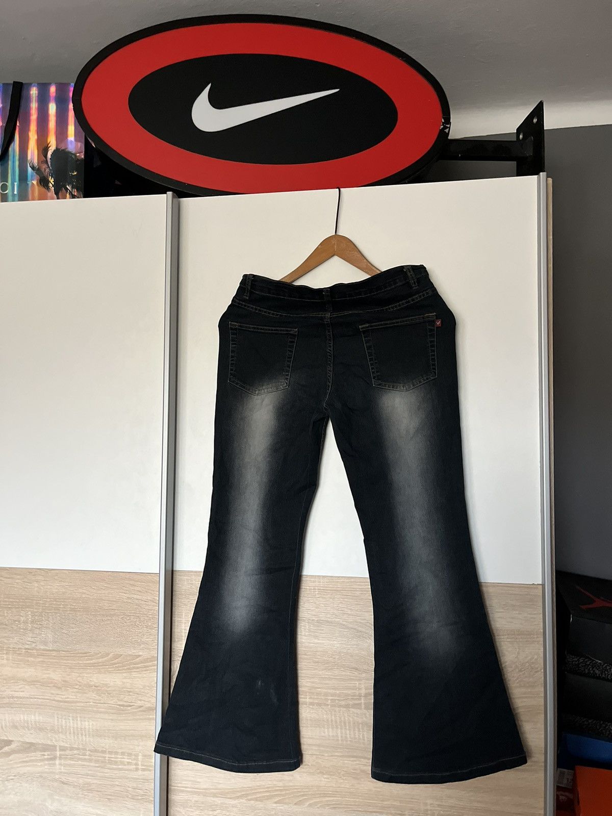 Affliction × Band Tees × Vintage Vintage Y2K Womens Affliction Baggy Pants / Farmers Opium Size 28" / US 6 / IT 42 - 3 Thumbnail