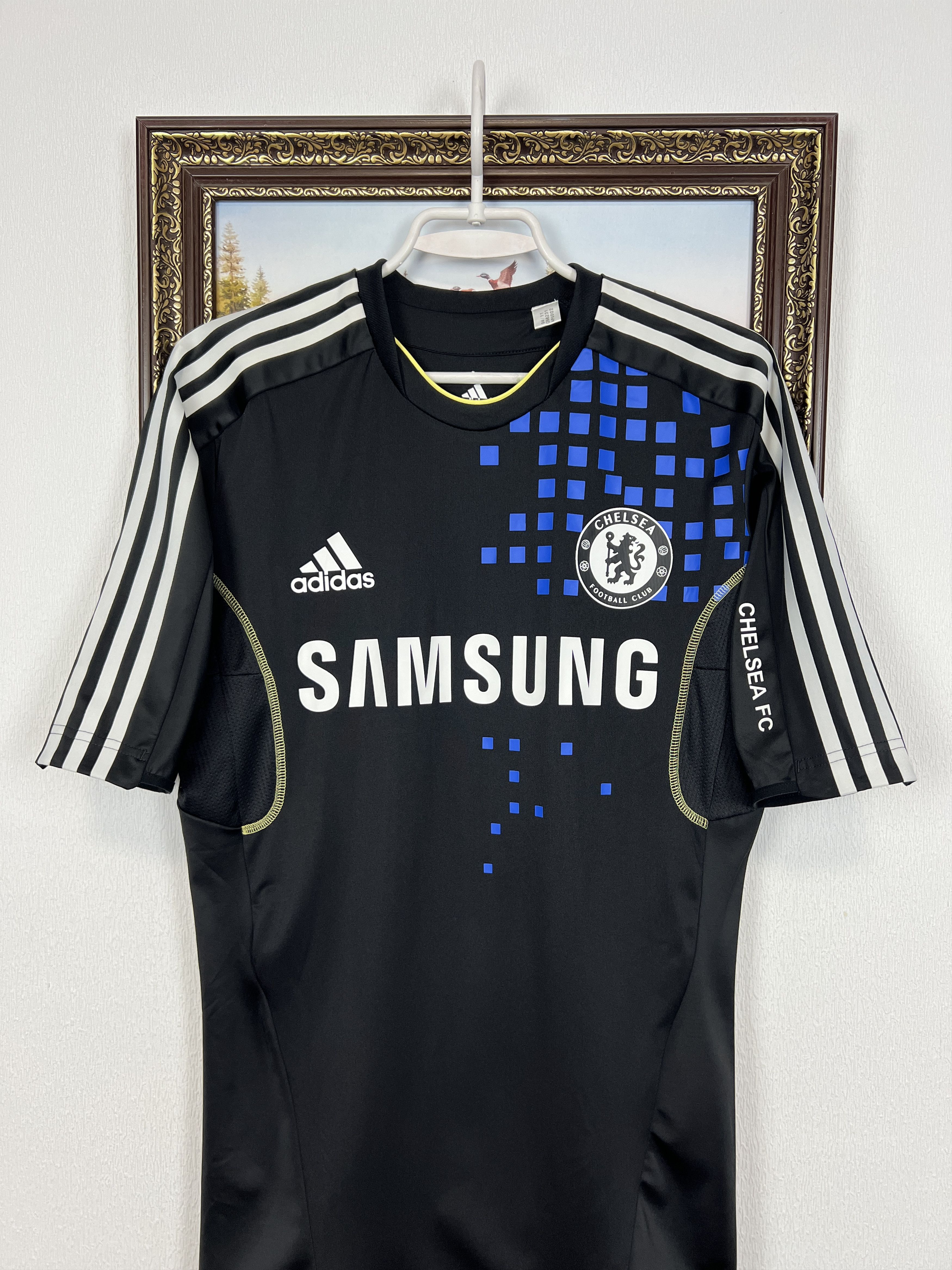 Adidas Chelsea Football Shirt Train Soccer Jersey TechFit Tee Size US L / EU 52-54 / 3 - 2 Thumbnail