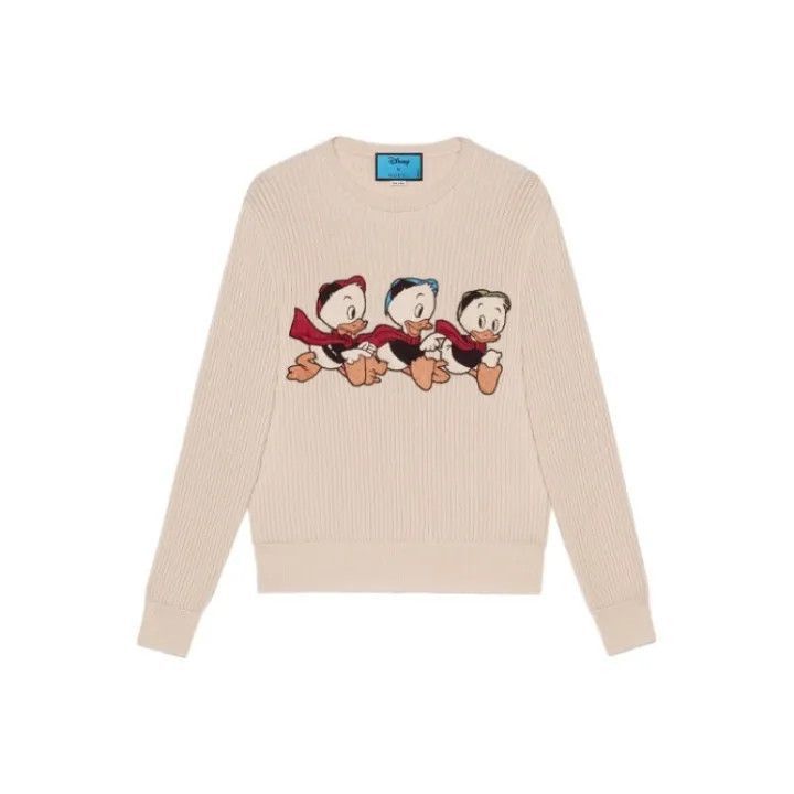 Gucci Gucci Gucci x Disney Cartoon Knit Sweater for Men -2506 Size US XS / EU 42 / 0 - 1 Thumbnail