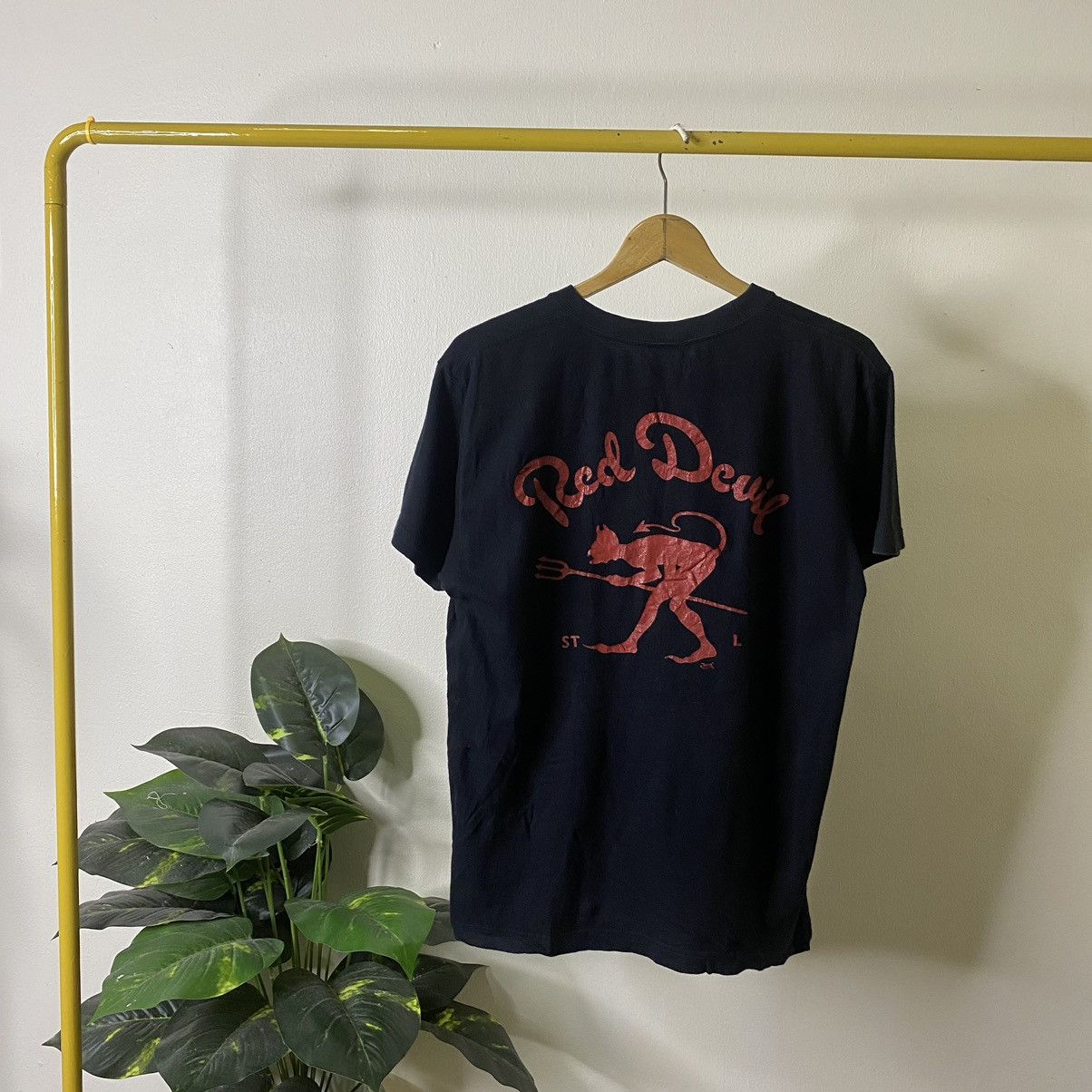 Japanese Brand Japanese Brand Steel Hot Rod Wear Red Devil Tee Size US M / EU 48-50 / 2 - 1 Thumbnail