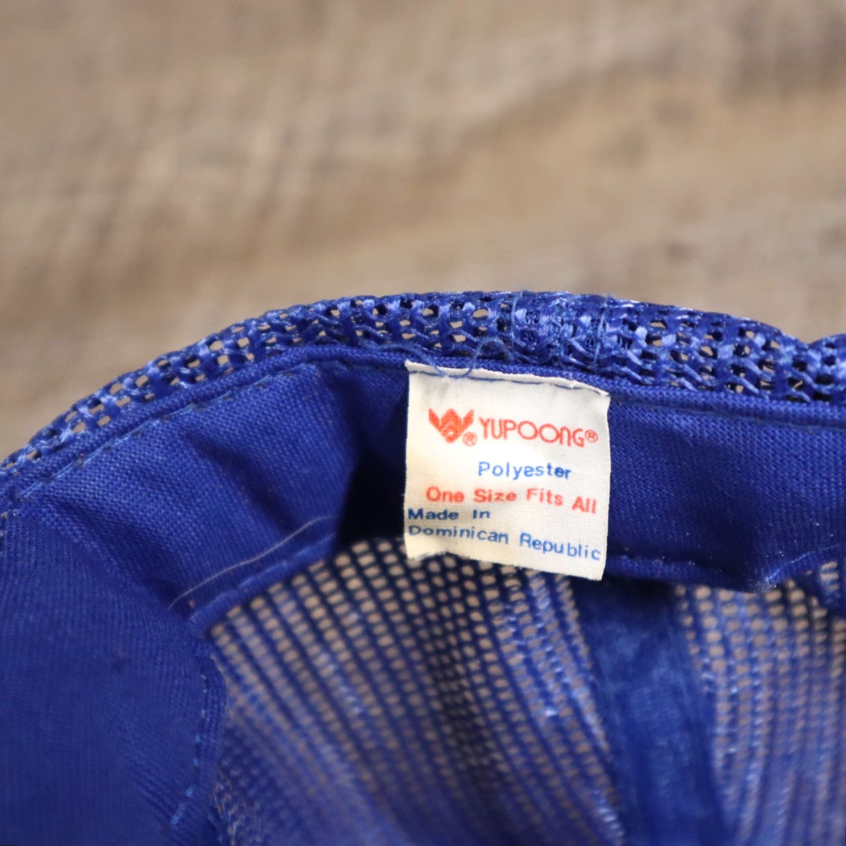 Vintage Vintage Volvo GM Safety First Heavy Hat Cap Blue Adjustable Cap Size ONE SIZE - 7 Thumbnail