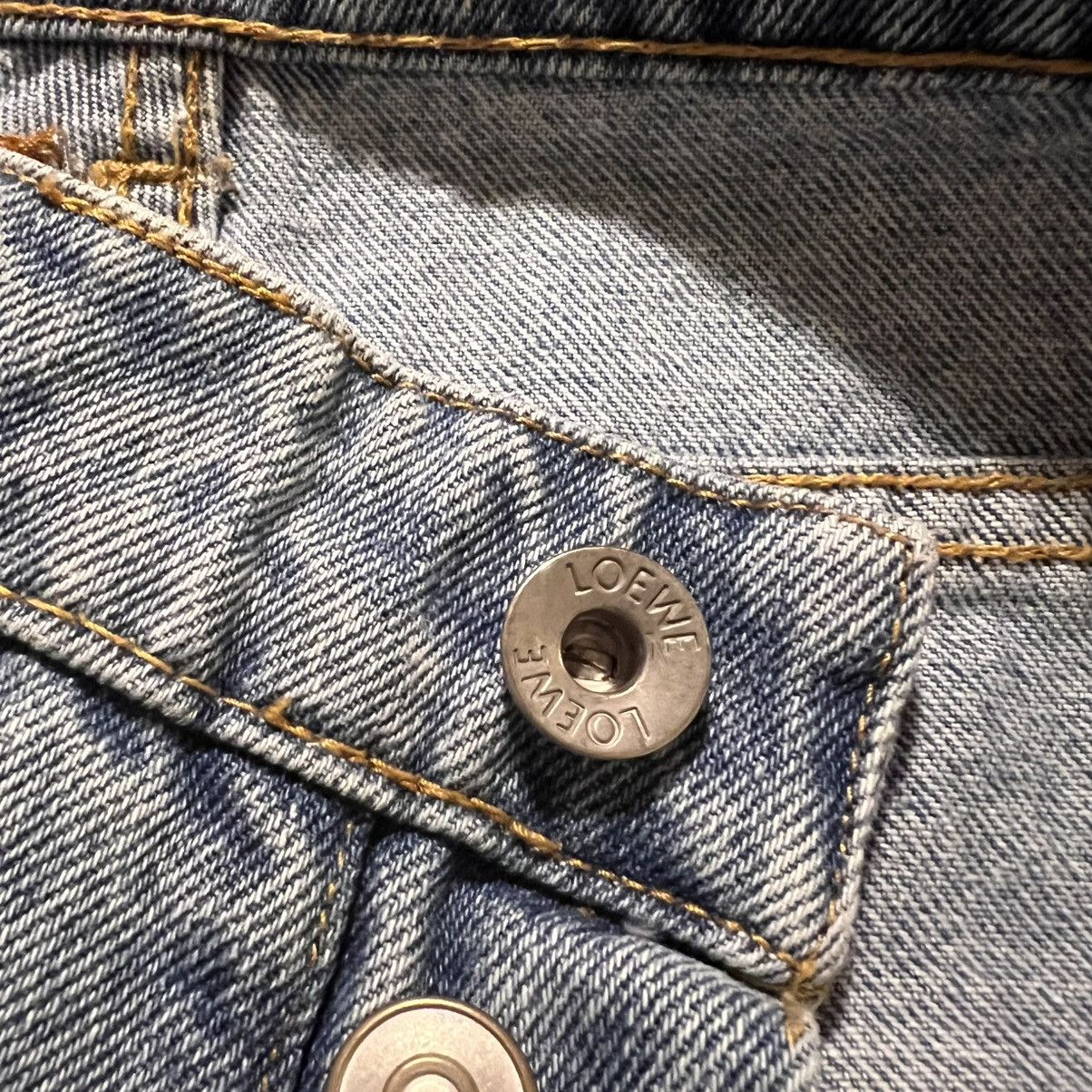 Loewe LOEWE High-Waisted Straight-Leg Jeans – Size 34 Size 25" / US 0 / IT 36 - 5 Thumbnail