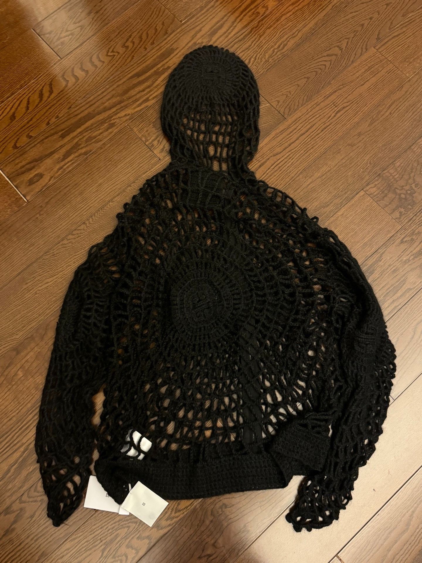 Givenchy Givenchy Mesh Double G Hoodie 2501-Nextarrow Size US M / EU 48-50 / 2 - 1 Thumbnail