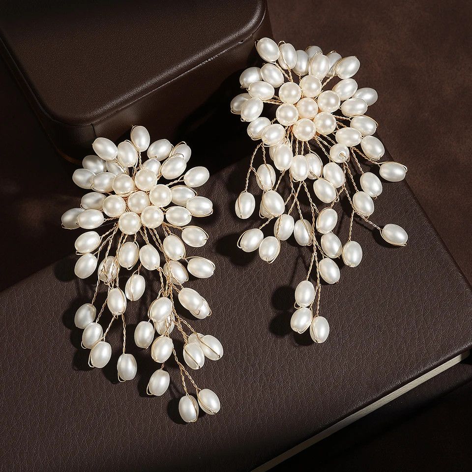 Other Pearl Flower Earrings Size ONE SIZE - 1 Thumbnail