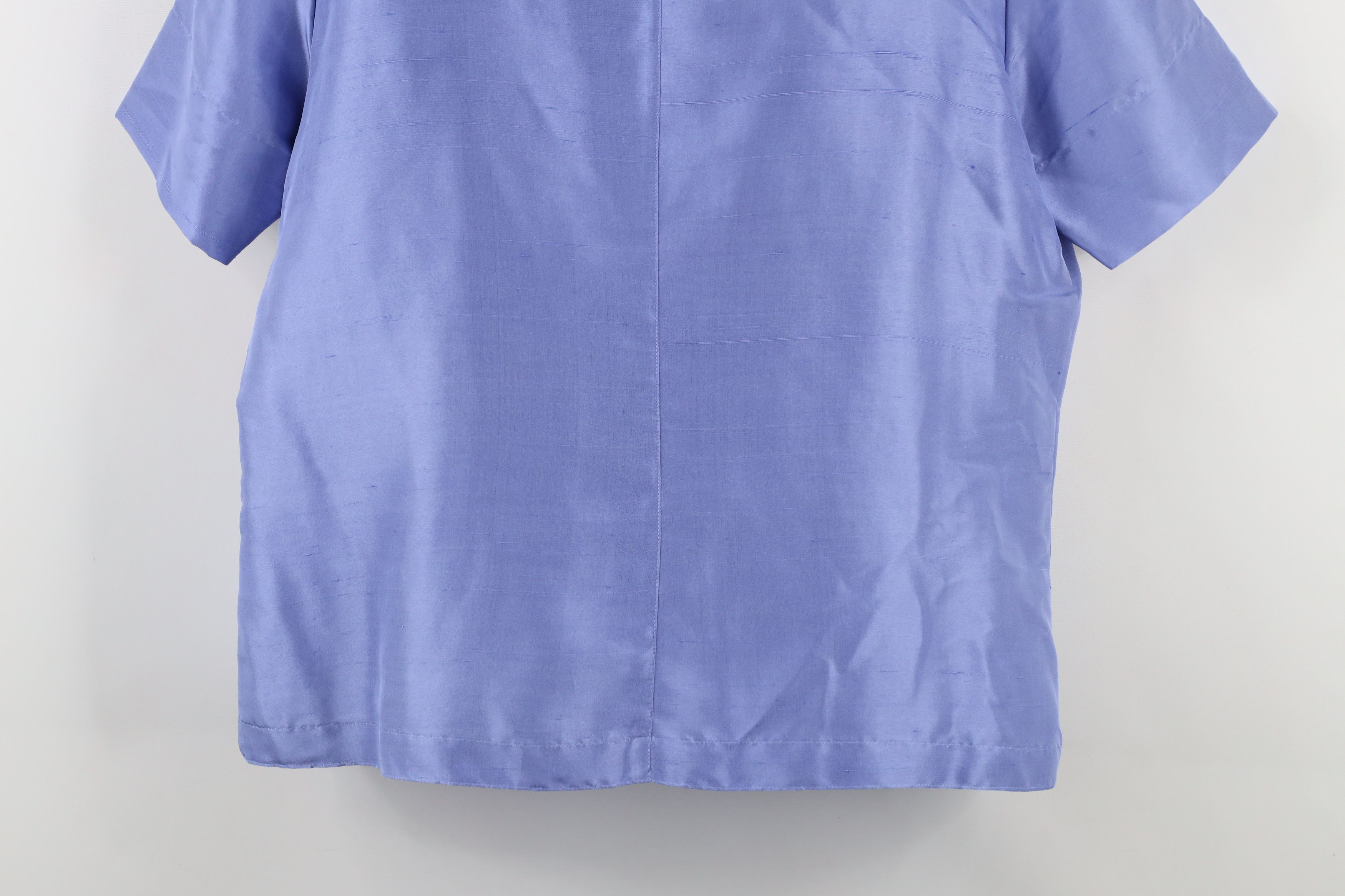 Vintage Vintage 90s Streetwear Short Sleeve Collared Button Shirt Size XL / US 12-14 / IT 48-50 - 10 Thumbnail