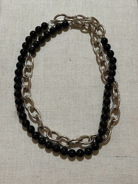 Jil Sander o1loc1c1124 Bracelets in Black & Silver Size ONE SIZE - 1 Preview