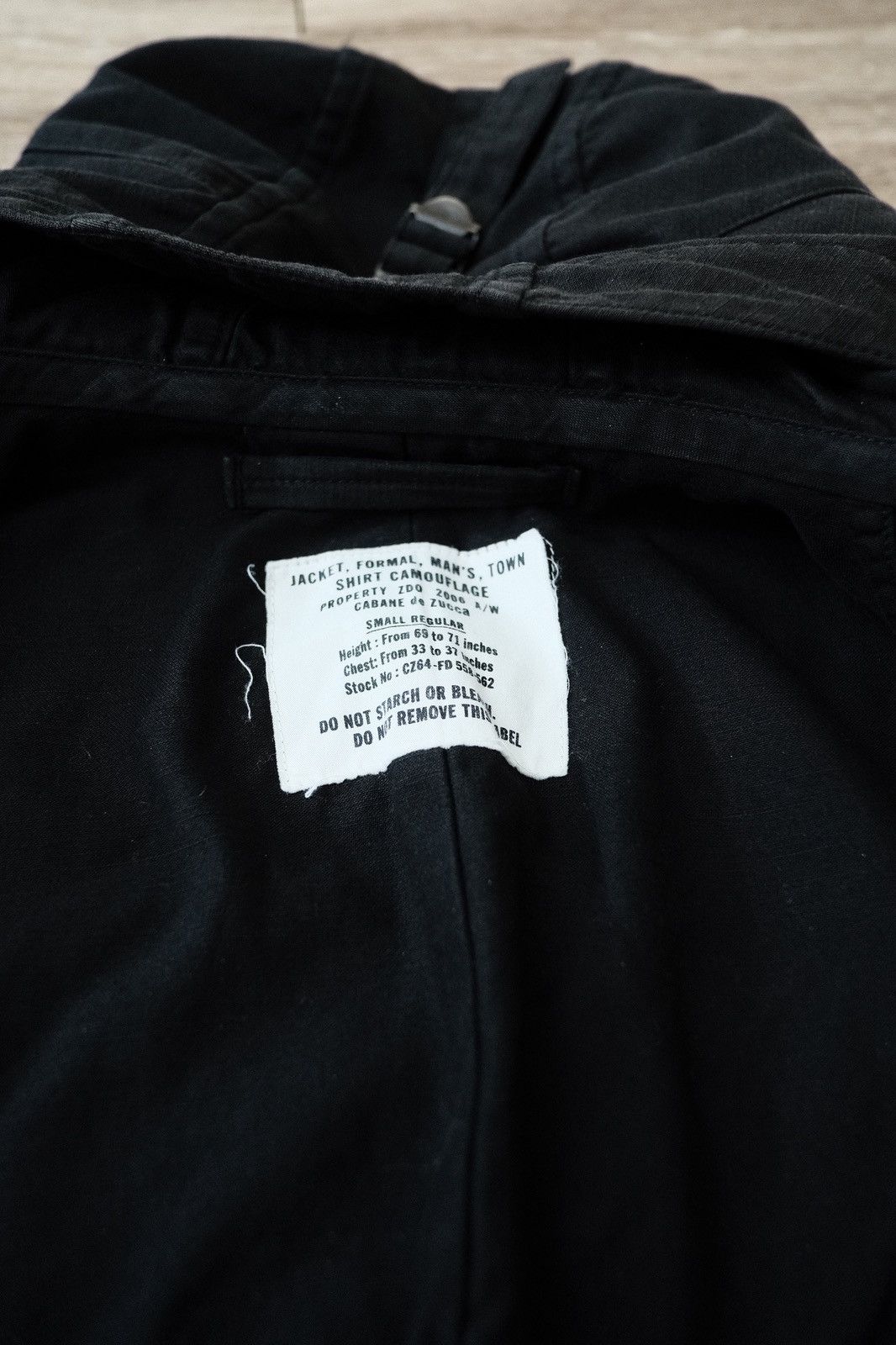 CABANE de ZUCCa FW06 Double Pockets Layered Convertible Town Jacket Size US S / EU 44-46 / 1 - 7 Thumbnail