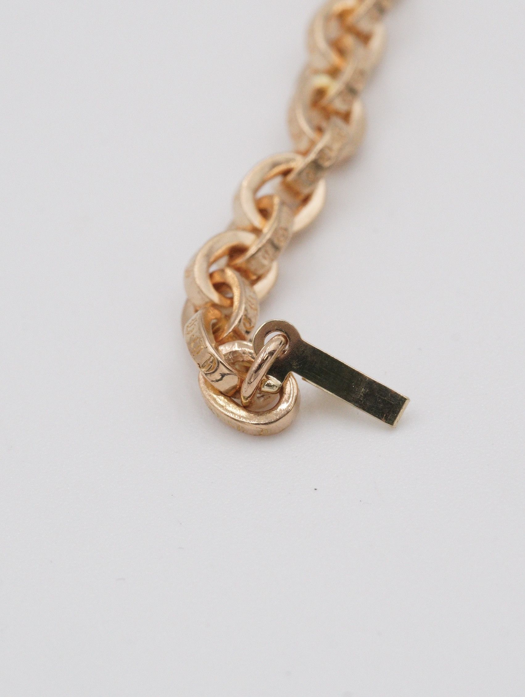 Chrome Hearts Chrome Hearts 22K Paperchain Bracelet - 6.5 inch Size ONE SIZE - 9 Thumbnail