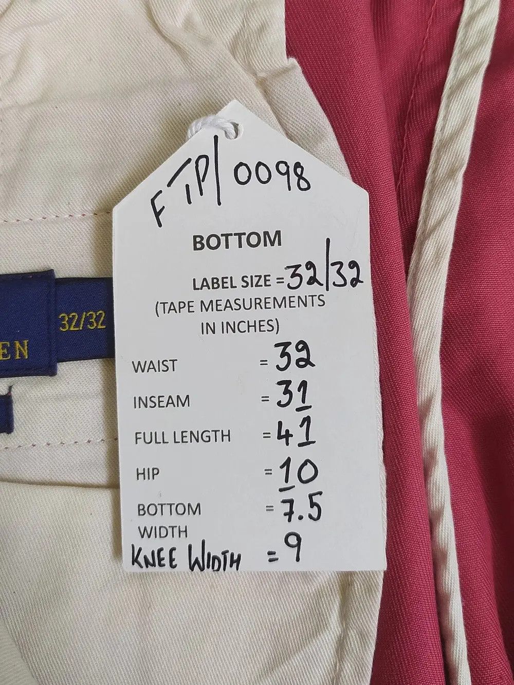Polo Ralph Lauren Polo Ralph Lauren Whitman Relaxed Fit Trouser FTP 0098 Size US 32 / EU 48 - 6 Thumbnail