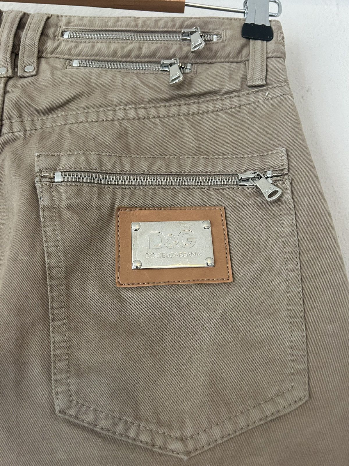 Dolce & Gabbana Zipper Jeans Size US 31 - 6 Thumbnail