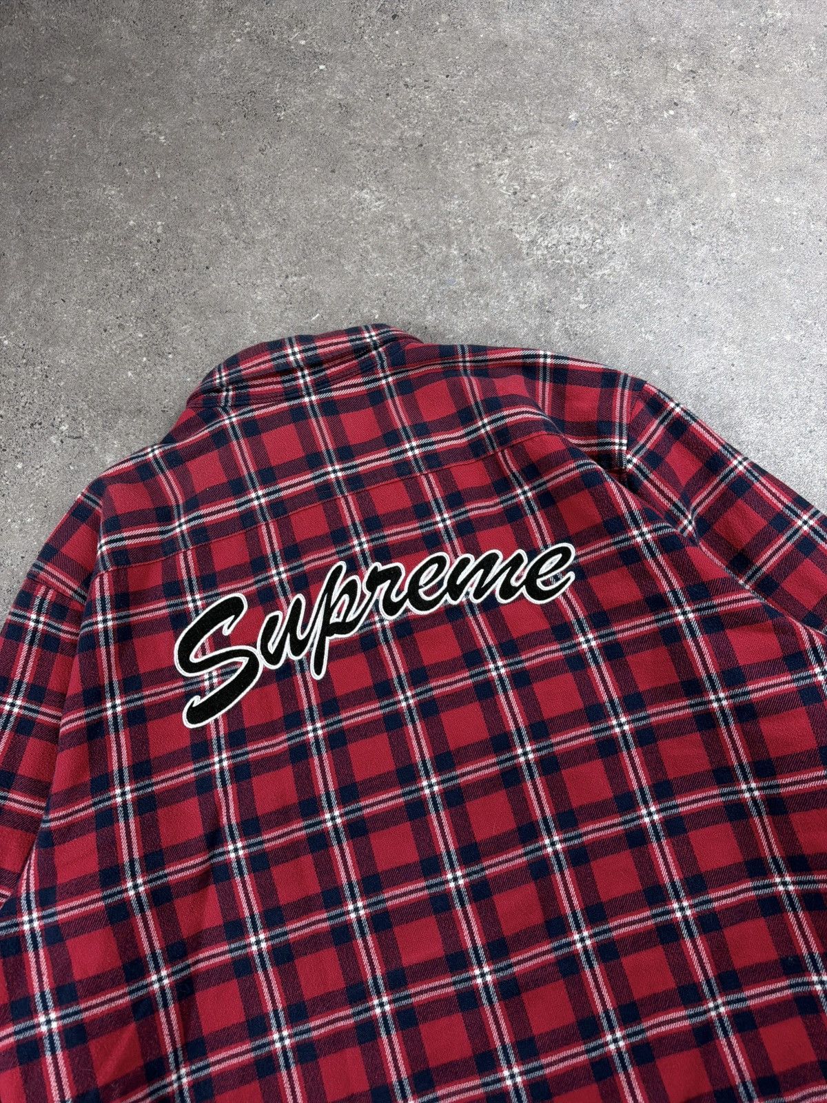 Supreme Supreme Quilted Flannel fw 19 jacket skate streetwear Size US XL / EU 56 / 4 - 3 Thumbnail