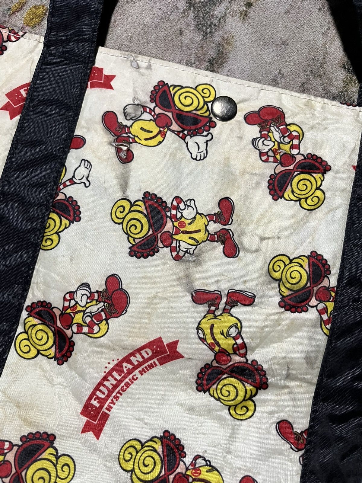 Hysteric Glamour × Japanese Brand Hysteric Glamour Funland Full Print Tote bag Japan 🇯🇵 Size ONE SIZE - 11 Thumbnail