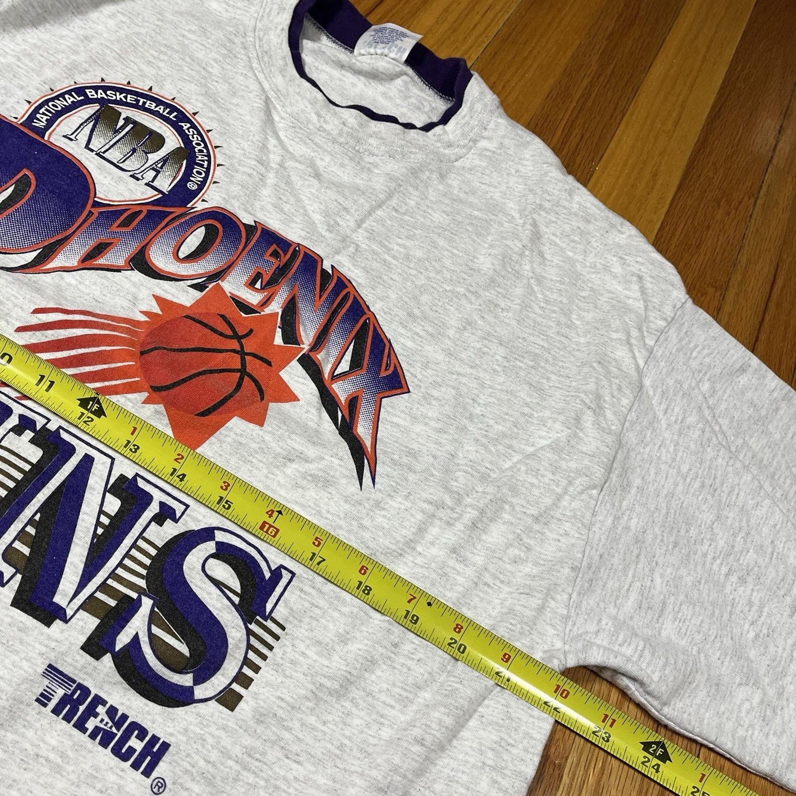 Vintage VTG 90s Phoenix Suns Mock Double Layer XL Single Stitch Tee Size US XL / EU 56 / 4 - 10 Thumbnail