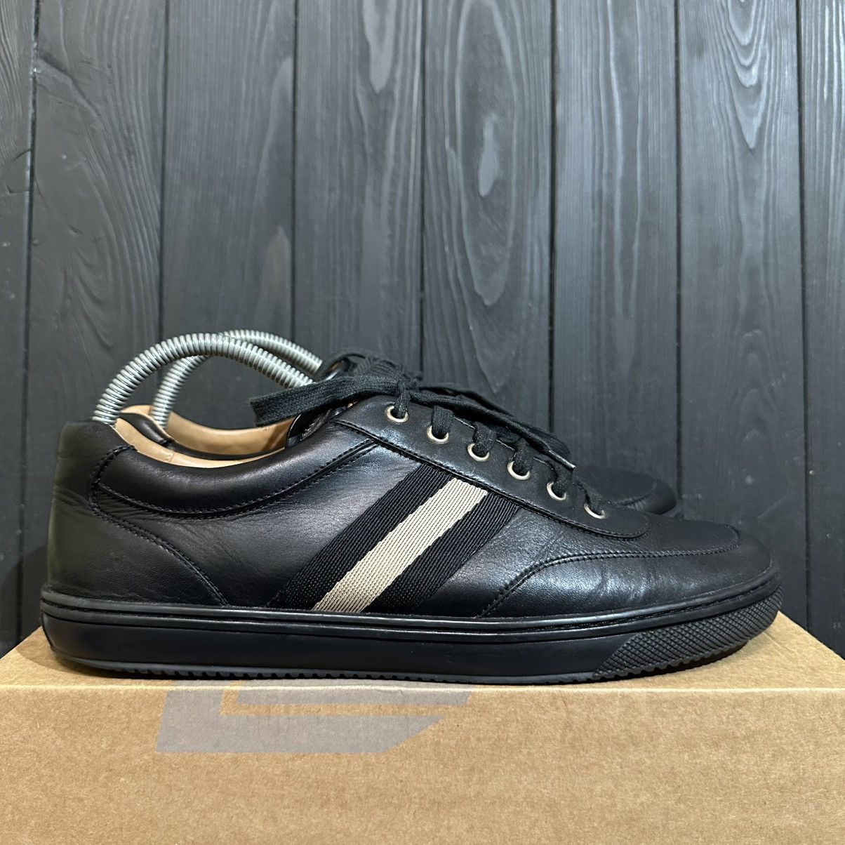 Bally Bally Oriano - men’s leather Sneakers size 10us 9e eu Size US 10 / EU 43 - 1 Thumbnail