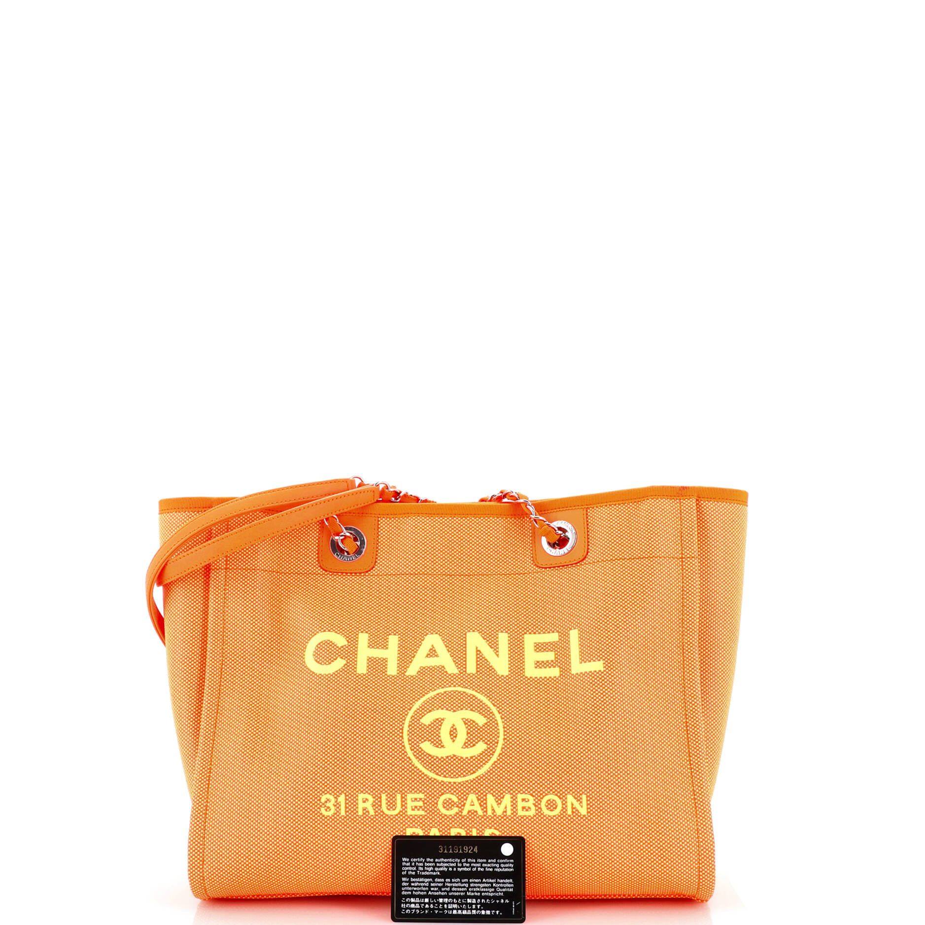 Chanel Deauville NM Tote Mixed Fibers Small Size ONE SIZE - 1 Thumbnail
