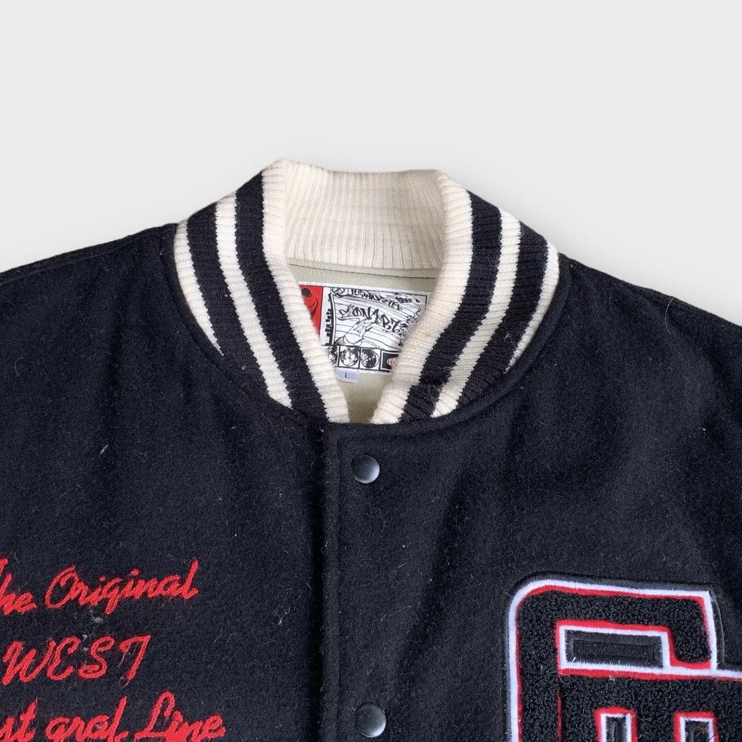Other Conart 91 University Wool Leather Jacket Embroidered Logo Size US L / EU 52-54 / 3 - 8 Thumbnail
