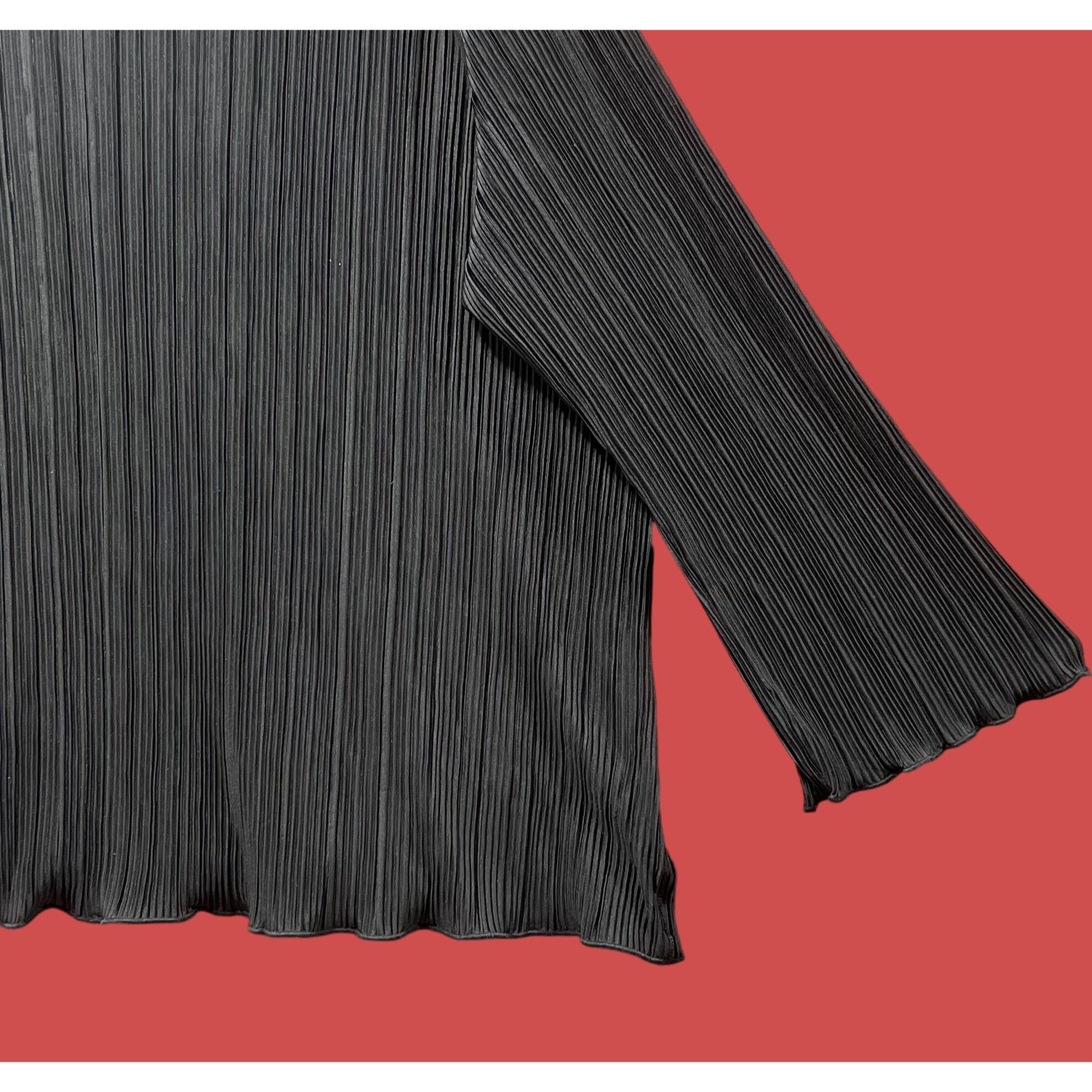 Other A New Day - Women's Casual Long Sleeve Blouse - Black - 4X Size 4XL / US 24-26 - 14 Thumbnail