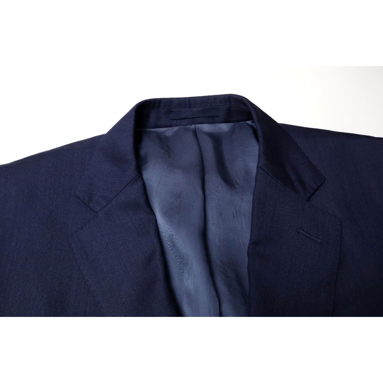 Suitsupply Suitsupply Blazer Men UK 44 Lined Blue Single Breasted Pure Wool Blazer Mens UK44 Blue Notch Lapel Jacket Size 44R - 5 Thumbnail
