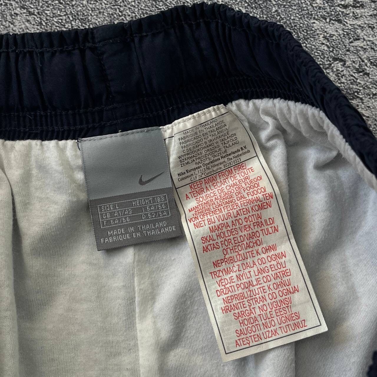 Nike Nike Vintage Track Pants Parashute Blue Windbreake Joggers Size US 33 - 4 Thumbnail