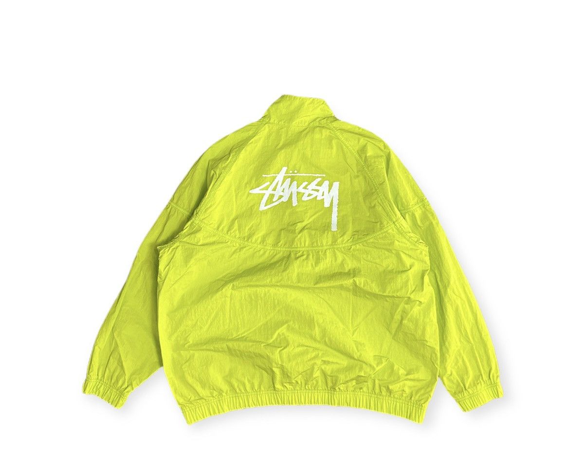 image of Nike x Stussy Windrunner Jacket in Yellow, Men's (Size Large)