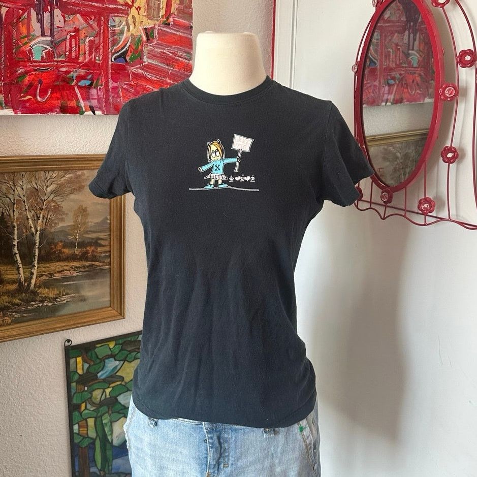 Other bella punk voters vintage graphic black shirt Size M / US 6-8 / IT 42-44 - 1 Thumbnail