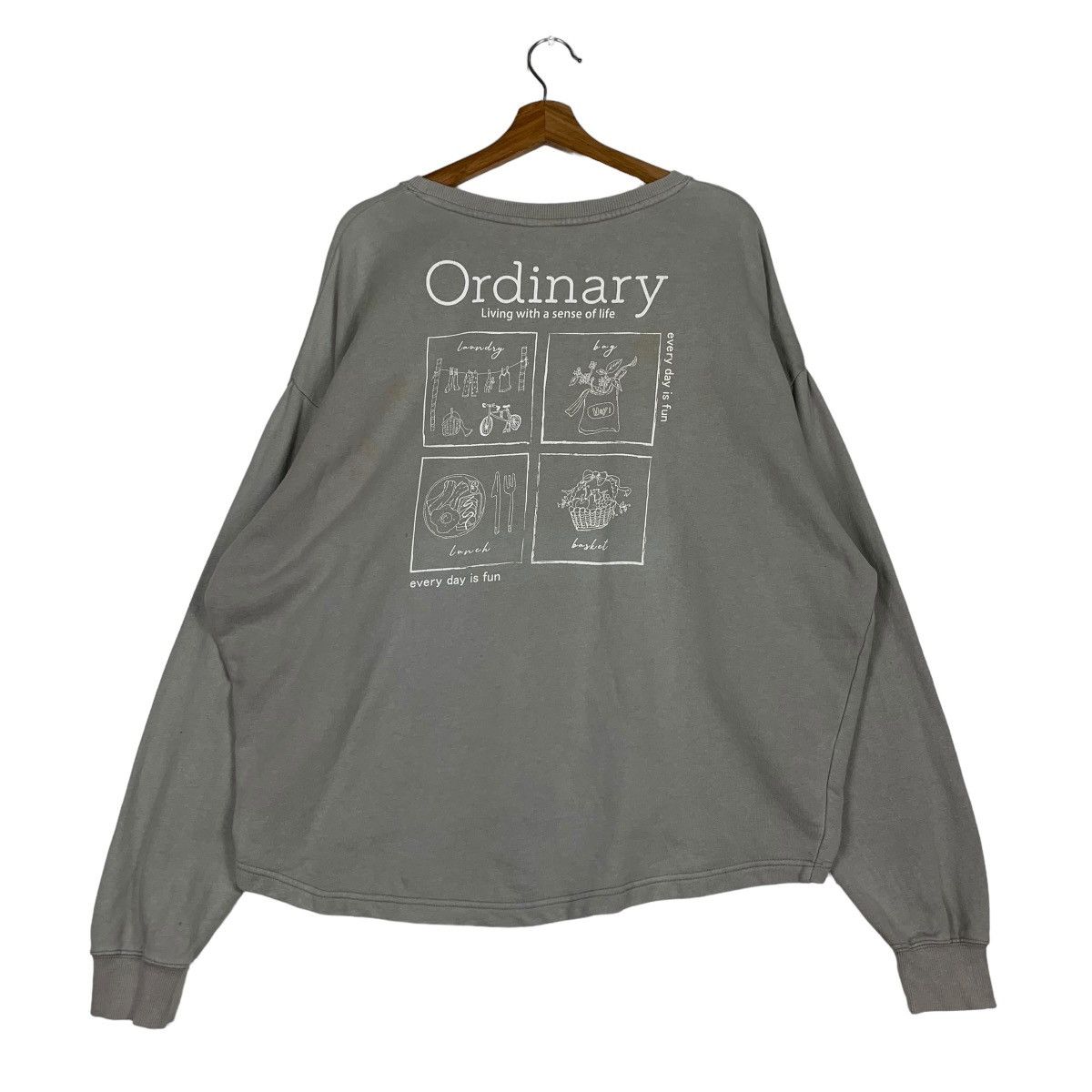 Japanese Brand RAG MACHINE Sweatshirts #0615-C29 Size US M / EU 48-50 / 2 - 13 Thumbnail