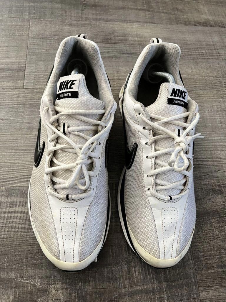 Nike NIKE • Air Max Agitate+ "2009 White/Black" (12M) Size US 12 / EU 45 - 9 Thumbnail